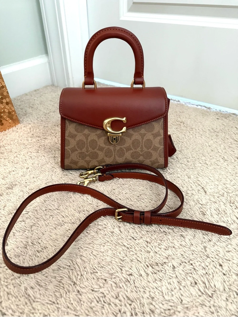 Coach Sammy top handle bag